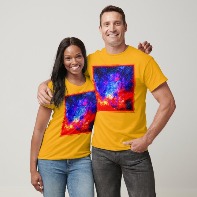 Lebhafte Farben Nebulae. Jetzt kaufen T-Shirt (Unisex)