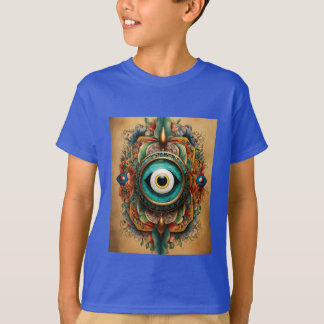 Lebhafte Farben verschmelzen in einem von Kurt Gei T-Shirt