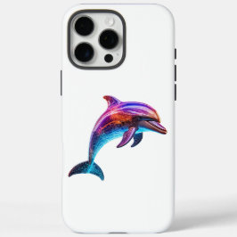 Lebhafte farbenfrohe Dolphin iPhone 16 Pro Max Hülle