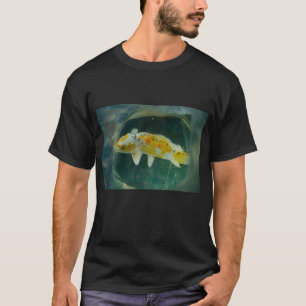 Lebhafte farbenfrohe Fischkunst T-Shirt