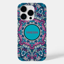 Lebhafte Farbenpracht Mandala Muster Boho Hippie P