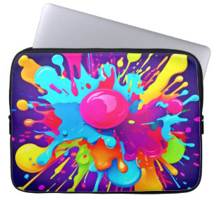 Lebhafte Farbexplosion: Ein Visuelles Fest Laptopschutzhülle