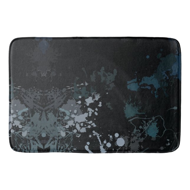 Lebhafte Farbexplosionen Badematte (Vorderseite)