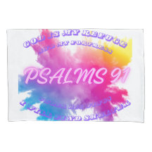Lebhafte Farbspritzen Psalm 91
