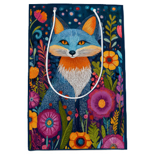 Lebhafte Fox Dot Kunst, Dichtung und Musik Mittlere Geschenktüte