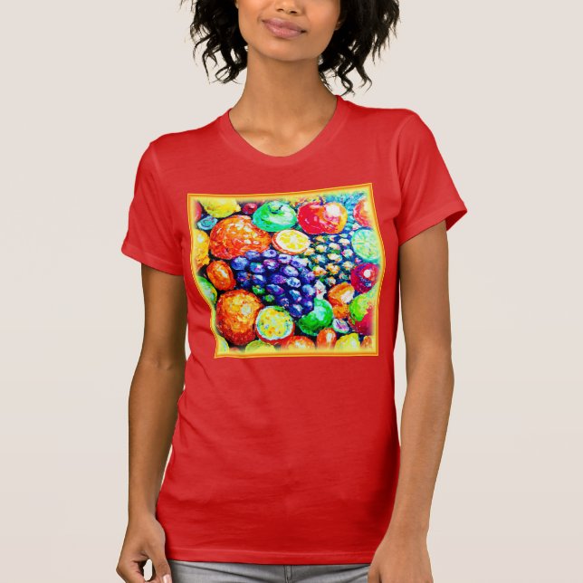 Lebhafte Fruchtfarbe. Jetzt kaufen T-Shirt (Vorderseite)