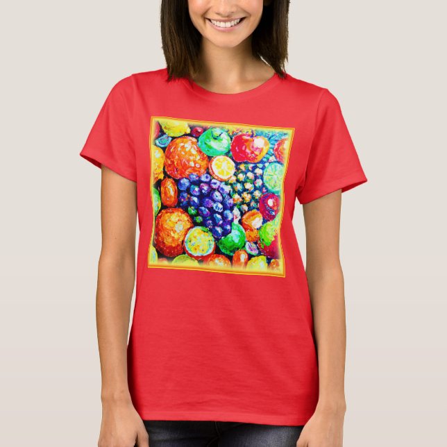 Lebhafte Fruchtfarbe. Jetzt kaufen T-Shirt (Vorderseite)