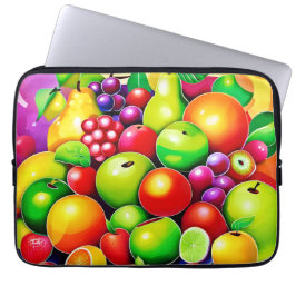 Lebhafte Fruit Medley Art Laptopschutzhülle