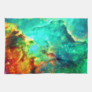 Lebhafte Galaxy Leinwand Kunst, Kultur Geschirrtuch