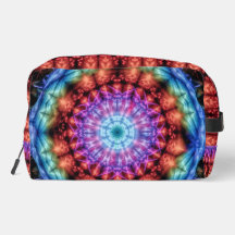 Lebhafte Gefärbte Krawatte Kaleidoskop Rainbow Man
