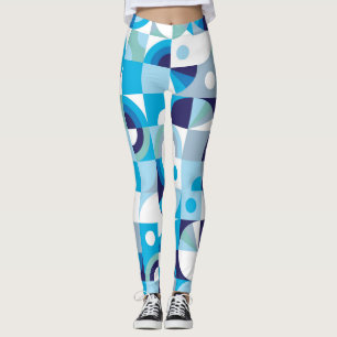 Lebhafte Geometrie: Moderne nahtlos Leggings