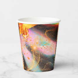 Lebhafte Gold Party Cups Pappbecher