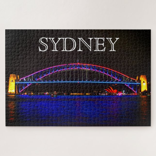 lebhafte Hafenbrücke Sydney (Horizontal)