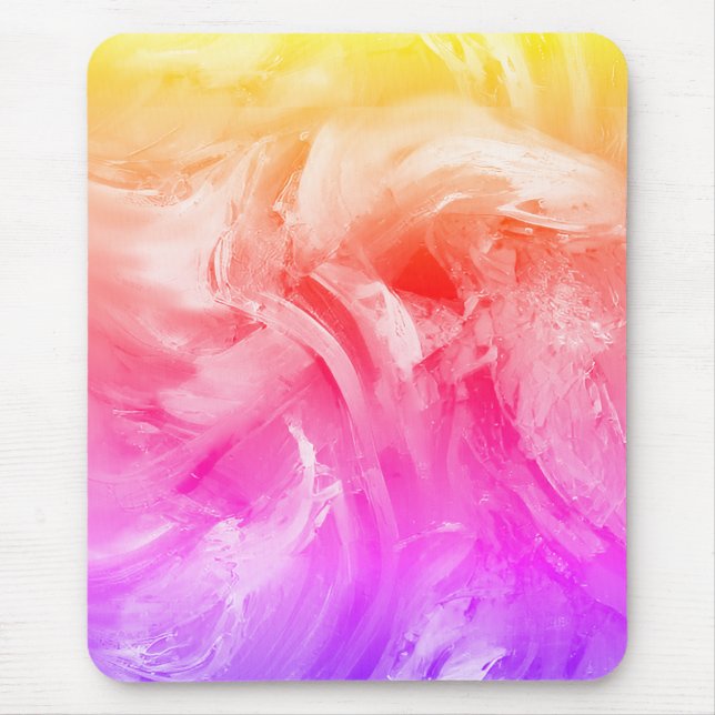 Lebhafte helle Farben Mousepad (Vorne)