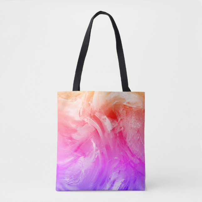 Lebhafte helle Farben Tasche (Vorderseite)