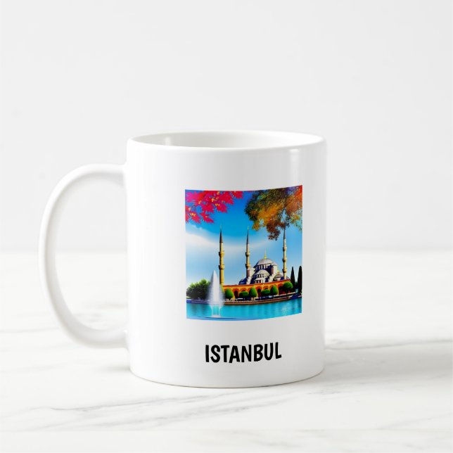 Lebhafte ISTANBUL-Tasse Kaffeetasse (Links)