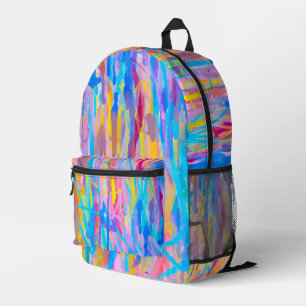 Lebhafte Kaskade Bedruckter Rucksack