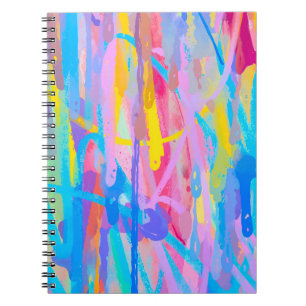 Lebhafte Kaskade Notizblock