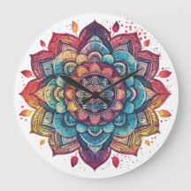 Lebhafte, komplizierte, Bohemische, Mandala Art
