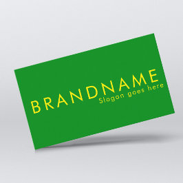 Lebhafte Kontrastfarbe, eine kühne, moderne Visitenkarte