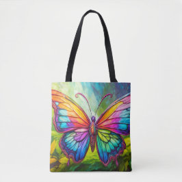 Lebhafte kreative Schmetterlingskunst Tasche