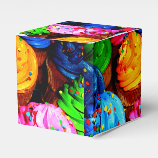 Lebhafte Kuchen Geschenkschachtel (Vorderseite)