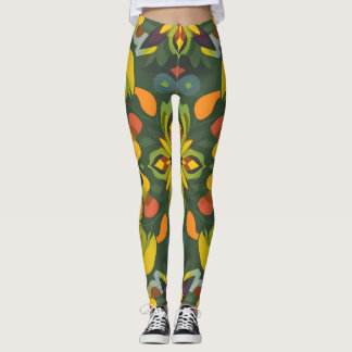 Lebhafte Leggings nahtloser Muster - Bio Digita