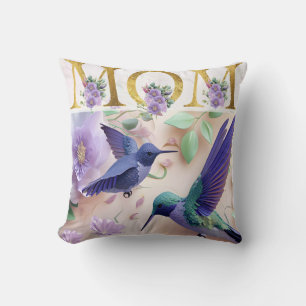 Lebhafte Mama Blumendesign Kissen