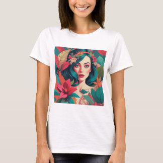 Lebhafte, maximale Kunst in Collage | kühl und ekl T-Shirt