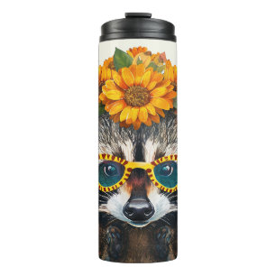 Lebhafte Mode, Raccon Thermosbecher