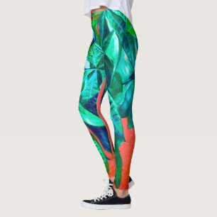 Lebhafte Money Tree Leggings