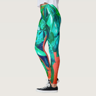 Lebhafte Money Tree Leggings