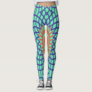 Lebhafte Multicolor-Leggings "Ratti_Creative_Arts" Leggings