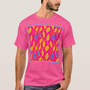Lebhafte Natur Elegance Muster T-Shirt