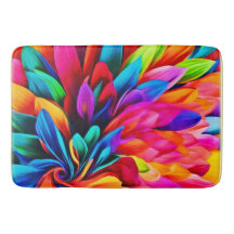 Lebhafte Rainbow-Blume Abstrakt