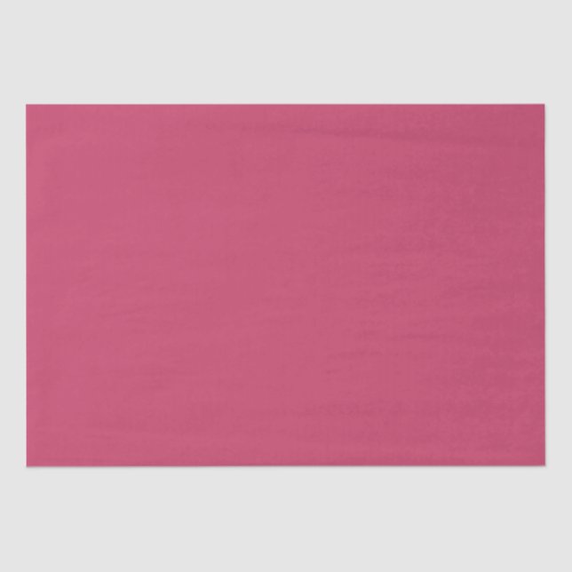 Lebhafte Rose Deep Pink Solid Color #ca3f67 Seidenpapier (Vorderseite)