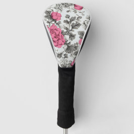 Lebhafte Rose Golf Head Cover Golf Headcover