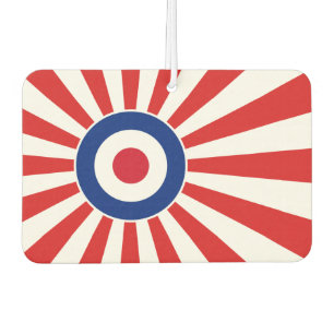 Lebhafte Roundel-Mod JAPAN-Zielmotorrad Autolufterfrischer