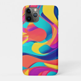 Lebhafte Swirling Abstrakte Kunst Case-Mate iPhone Hülle