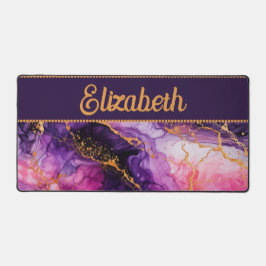 Lebhafte Tintenfusion Schreibtischunterlage