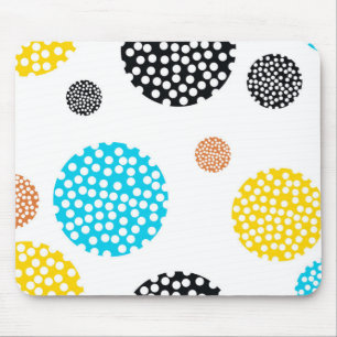 Lebhafte, trendige, coole, lustige, moderne gepunk mousepad
