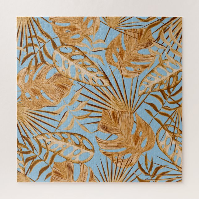 Lebhafte tropische Blume: farbenfroh, nahtlos. (Vertikal)