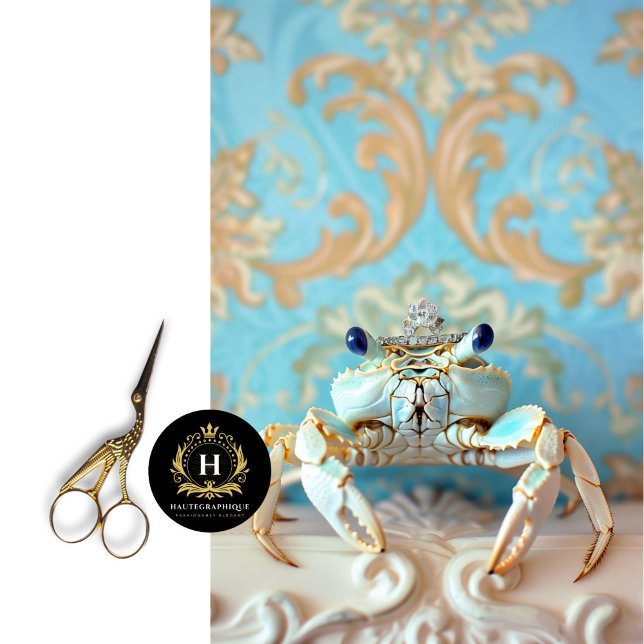 Lebhafte Vintage Blumenkrebse Seidenpapier (Von Creator hochgeladen)