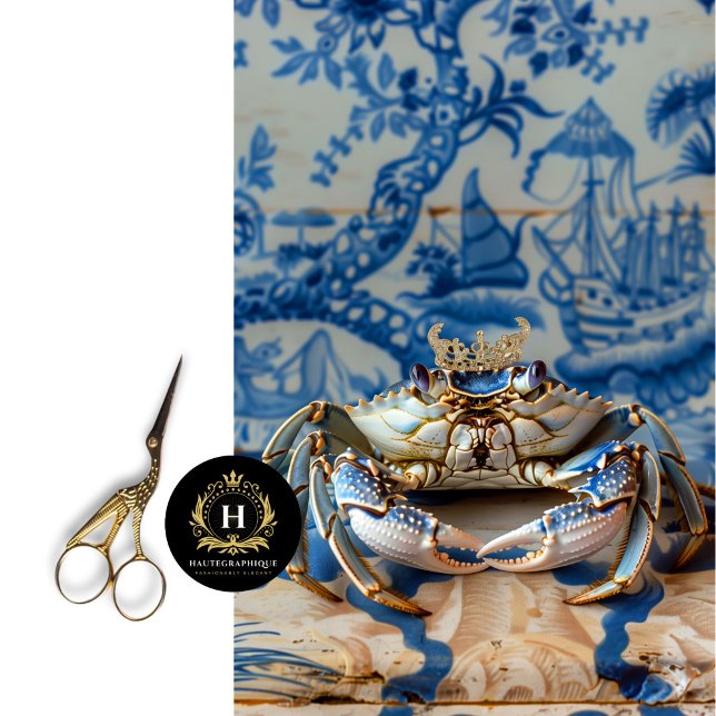 Lebhafte Vintage Blumenkrebse Seidenpapier (Von Creator hochgeladen)