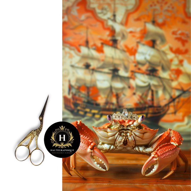 Lebhafte Vintage Blumenkrebse Seidenpapier (Von Creator hochgeladen)