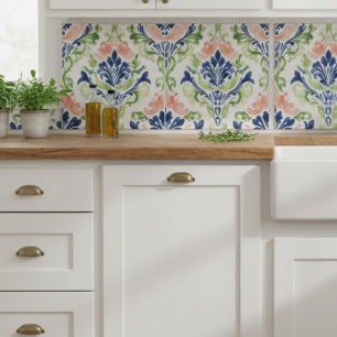 Lebhafte Wasserfarbe Fliese