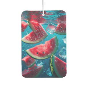Lebhafte Wassermelonen Unterwasser-Scheiben - erfr Autolufterfrischer