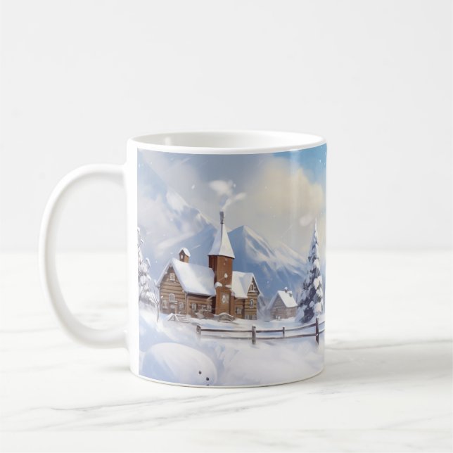 "Lebhafte Weihnachtsfeiertage Tasse Bright and Fes (Links)