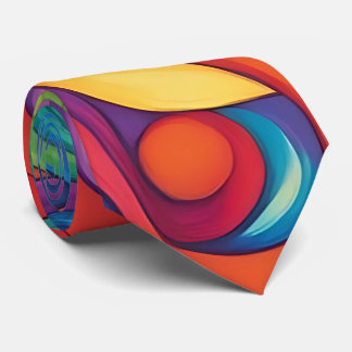 Lebhafte Wirbel von Color Neck Tie Krawatte