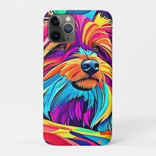 Lebhafte Yorkie Pop Art Case-Mate iPhone Hülle